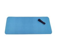 Zymoplas Comfortable and Non-Slip Yoga Mat Knee Pad Cushion for Exercise Plank Pilates Travel Gym, Blue