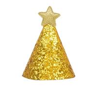 Zymoplas Comfortable Happy Birthday Party Hat For Baby Boys Durable For Long Service Time Birthday Hats With Star Hat, Gold, Type1, 4 inch