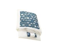 Zymoplas Comfortable Pet Cave Bed Secure And Relaxing Space For Cat Cotton Self-warming Cat Nest Bed Carpet With Pillow Cute, Blue S-45 * 30