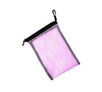 Zymoplas Compact Dive Swimming Drawstring Mesh Bag for Diving Scuba Snorkel Gear, Pink, 9 Inch x 6.5 Inch