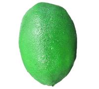 Zymoplas Desktop Artificial Lemon Party Simulation Fruit Decoration Atmospheres Reusable Basket Performance Educational, Green, 7.4cm
