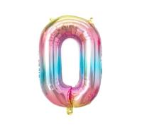 Zymoplas Digital Balloons Gradient Ramp Birthday Figure Party Supplies Anniversary Supply Engagement Decor for Graduation, gradient ramp0