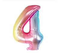 Zymoplas Digital Balloons Gradient Ramp Birthday Figure Party Supplies Anniversary Supply Engagement Decor for Graduation, gradient ramp4