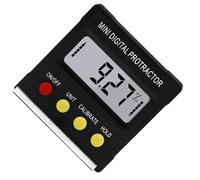 Zymoplas Digital Display Mini Angle with Backlight Button for Operation Level Gauge Woodworking High Precision Inclinometer