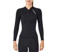 Zymoplas DIVE SAIL 2MM Wetsuit Tops Premium Neoprene Split-type Wetsuits Jacket UV Scuba Diving Suits Swimsuit Surf Suit, Black, M