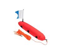 Zymoplas Diving Inflation Buoy Signal For Reliable Signaling Torpedoes Buoy Nylon High Performance Lengthened Blowing Nozzle, Blue
