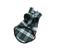 Zymoplas Dog Clothes Softness Sweet Gift Puppies Apparel Puppy Vest Polyester Multicolored No Buckles Pet Shirt, Green, L