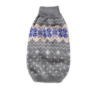 Zymoplas Dog Clothes Supple Keep Warm Exquisite Softness Breathable Resilience Puppy Vest Costumes Outfit Dogs T-Shirts, Gray, M