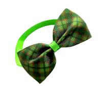 Zymoplas Dog Collar Bow Tie Neck Necklace Pets Webbing Grooming Accessories Decorations Buckle Ribbon Gifts Puppy Christmas