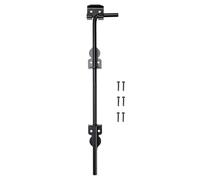 Zymoplas Door Stop, Iron Door Easy Operate, Durable, Suitable Doors Made Wood, Metal, or Vinyl, a Device Secure to Ground, 46Cm