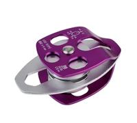 Zymoplas Double Pulley For Climbing Hauling And Caving High Load-bearing And Durability Alloy Rotatable Rustproof Non-deformable