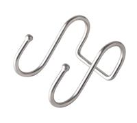 Zymoplas Double S-Shaped Storage Hook Over Door Hanger Clothes Holder ple Style Household Supplies for Bathroom Accessories