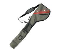 Zymoplas Driving Range Zippered Waterproof Bag - Durable And Secure Protective Travel Bag 49 Holds Up To 10 Clubs For Men Women, green