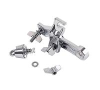 Zymoplas Drum Set Connecting Clamp Metal Bracket Adjustable Parts Clip Music for Beginner Children Drummer Percussionist