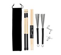 Zymoplas Drum Stick with Storage Bag Smooth Musical Gear Sweet Gift Professional Practicing Prop Instrument Supplies Wood Rod