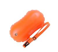Zymoplas Dry Swimming Bag Inflatable Waterproof Buoy with Belt Equipment Double Gasbag Pack Tool Bags Adult Children Emergency, Orange