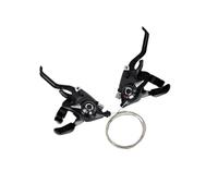 Zymoplas Durable 2Pcs ST-EF51 ShifterBrake Lever 3 x 782124 Speed Set Smooth Gear Shifting, Type 51-7
