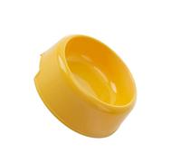 Zymoplas Durable And Easy-to-Clean Pet Bowl Safe For Dogs And Cats Dog Bowl Cat Convenient And Portable Easy To Clean, yellow