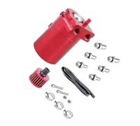 Zymoplas Durable Oil Catch Can Strong Strength And Durability For Long-lasting Performance Universal Car Oil Storage Tank, red