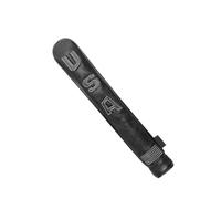 Zymoplas Durable PU Golf Alignment Stick Cover Case USA Embroidered Waterproof Holder, Black White, 33 x 5.5cm