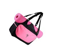 Zymoplas Durable Sports Bag Stay Organized with Large Capacity Cloth Yoga Sport Bags Yoga Mat Bag Easy to Carry Wide Application, Pink