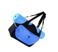 Zymoplas Durable Sports Bag Stay Organized with Large Capacity Cloth Yoga Sport Bags Yoga Mat Bag Easy to Carry Wide Application, Sky Blue