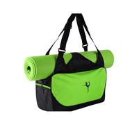 Zymoplas Durable Sports Bag Stay Organized with Large Capacity Cloth Yoga Sport Bags Yoga Mat Bag Easy to Carry Wide Application, Green