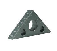 Zymoplas Durable T Ruler For Reliable And Accurate Measurements Guaranteed Quality Alloy Right Angle Ruler Metal, Style two silver DC4