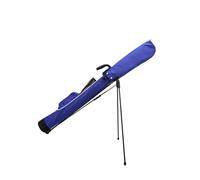 Zymoplas Durable Waterproof Golf Stand Bag Club Pitch and Putt Bag with Stand, Blue