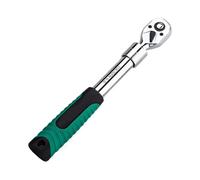 Zymoplas Easy for Operation Auto Repair Socket Wrench Tool with Quick Release Metal Telescopic Wrench Ratchet Hardware Tool, 3/8