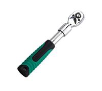 Zymoplas Easy for Operation Auto Repair Socket Wrench Tool with Quick Release Metal Telescopic Wrench Ratchet Hardware Tool, 1/4Expansion Payment