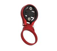 Zymoplas Easy To Install Bicycle Stem Computer Mount Made With Aluminium Alloy For Accurate Aluminum Alloy, red