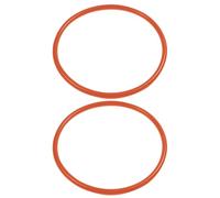 Zymoplas Easy to Install Non-Slip Wear-Resistant Hand Push Cover for Effortless Mobility Universal Fit Wheelchair Push Rim Covers, Orange+2pcs