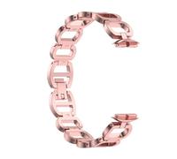Zymoplas Easy-to-Wear Stainless Steel Watchband - Wide Application Suitable For Any Occasion Metal Watch Strap Watch Bands, rose pink