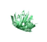 Zymoplas Educational Crystal Growing Experiment Kit for Children Conduct Crystals, Green, 175x125x60mm
