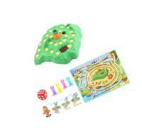 Zymoplas Educational Desktop Rabbit Trap Game Board Game for School Kids Fun and Interactive Learning Toy Race Tortoise, Basic Edition