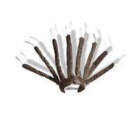 Zymoplas Elastic Hair Curler Girls Rollers Heatless Curling Weaving Stick Flexible Natural Sleeping Rod Twist Medium Tool, Brown