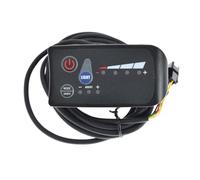 Zymoplas Electric Bike LED Display Universal Speed Control Instrument Panel E-bike Cycling Spare Part Repairing Accessory, 24V, Type C