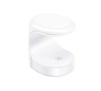 Zymoplas Electric Mini Nail Dryer 16W LED Egg Desktop Portable Pocket Manicure Drying Lamp Machine Plastic Gel Polish Light, White