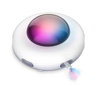 Zymoplas Electronic Pet Toy Adjustable 5V Interactive Gaming Toys Automatic Training Playing Plaything with Cleaning Pad