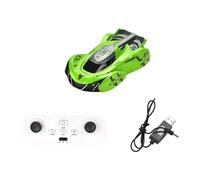 Zymoplas Excellent Collision Resistance Remote Control Stunt Car For Kids ABS Remote Control Wall Climbing Car Left Made Of ABS, green