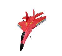 Zymoplas Exciting Airplane Model Glider for Outdoor Flying Fun for Boys Adults Kids, Red