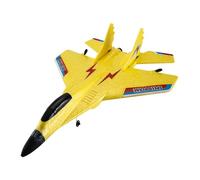 Zymoplas Exciting Airplane Model Glider for Outdoor Flying Fun for Boys Adults Kids, Yellow