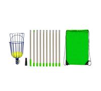 Zymoplas Extendable Fruit Picker Picking Apples Pears Oranges Carbon Steel For Picker Fruit Tool With Grabber Basket , 4m