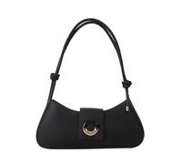 Zymoplas Fashion Shoulder Cross-body Bag Wide Applications Gift Ideas Premium Women Chic Lock Shoulder Cross-body Bags, Black