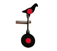 Zymoplas Fashionable Metal Practice Target For Long Usage Time Alloy Tree Insertion Target Portable And Durable T Practice, Black