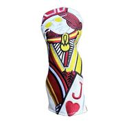 Zymoplas Fashionable Protective - Leather Durable Patterns Cover - Fashionable And Golf Cover Push Head And In Club Club, White J