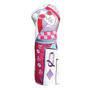 Zymoplas Fashionable Protective - Leather Durable Patterns Cover - Fashionable And Golf Cover Push Head And In Club Club, White Q