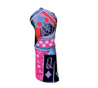 Zymoplas Fashionable Protective - Leather Durable Patterns Cover - Fashionable And Golf Cover Push Head And In Club Club, Black Q