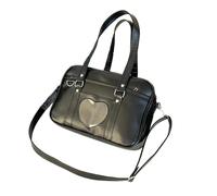Zymoplas Fashionable school For Women Bag For school Handbag Practical For school bag For Women Crossbody Window Detail, black